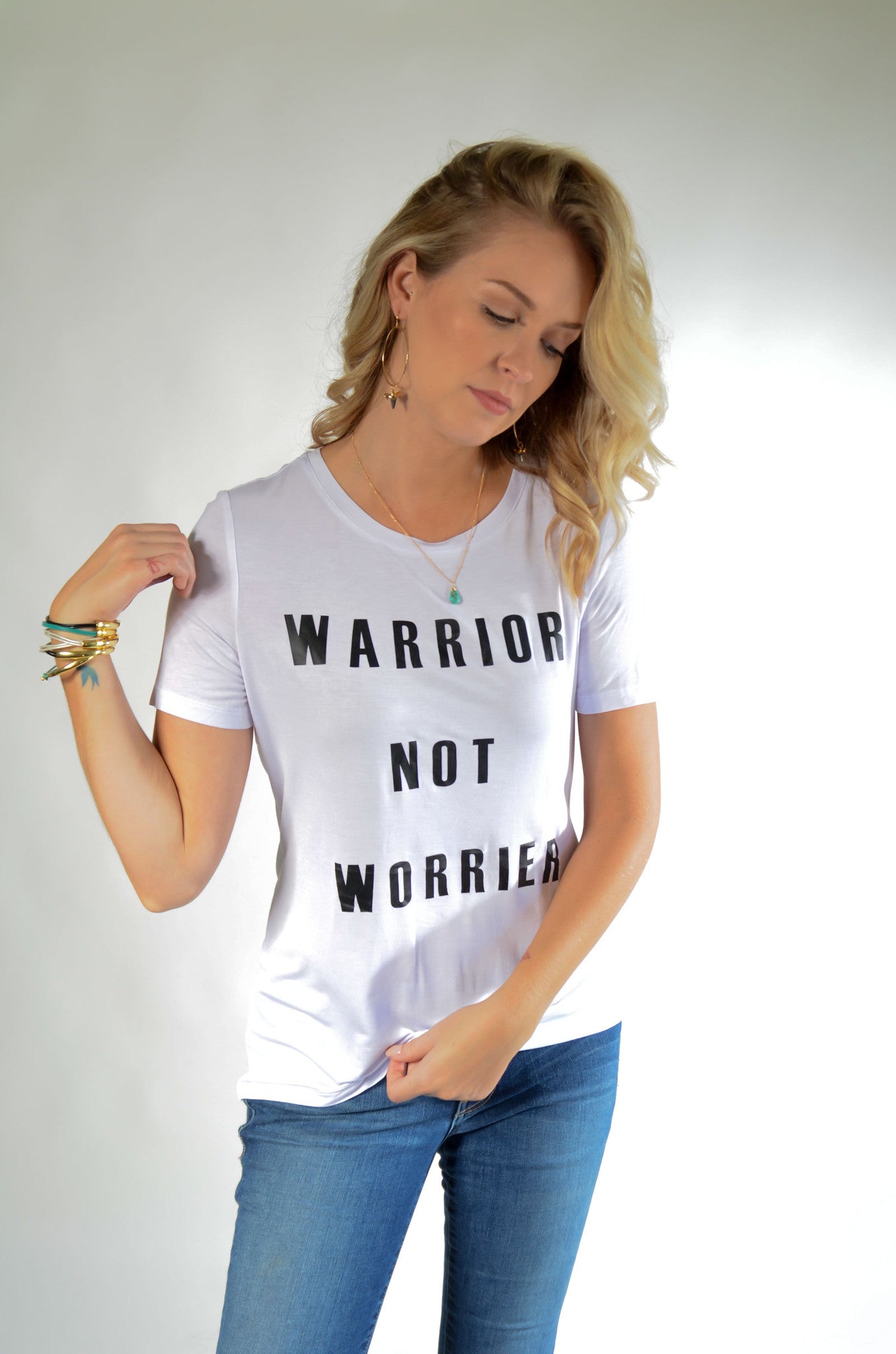 Warrior Not Worrier Tee