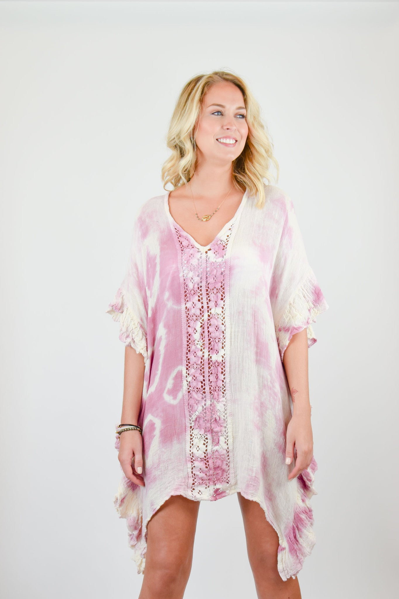 60's Floral Shady Grove Kaftan
